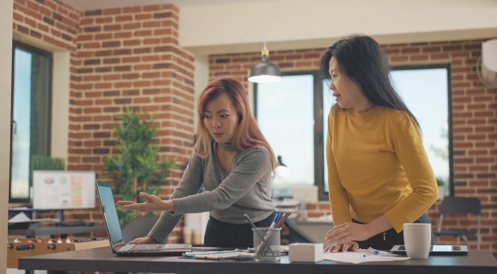 Business professionals reviewing financial documents and planning strategies